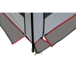 High peak pavillon 3x3 gray green