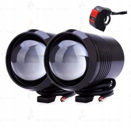 Halogen lamp Cree LED spotlight 2 pcs switch