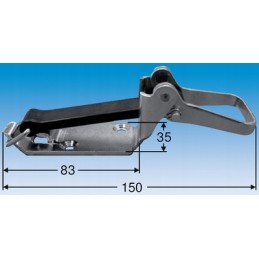 Wielton ladder broom shovel holder