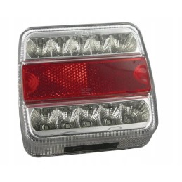 LED rear lamp 1w square 12v 18 led gopart
