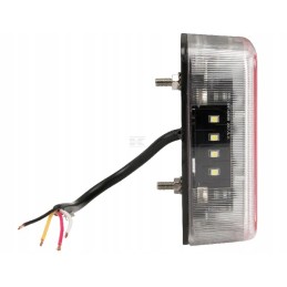 LED rear lamp 1w square 12v 18 led gopart