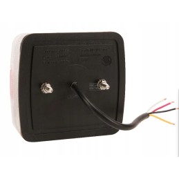 LED rear lamp 1w square 12v 18 led gopart