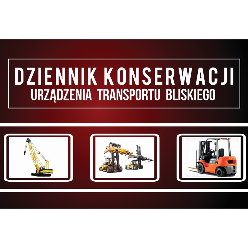 Maintenance log of utb transport equipment