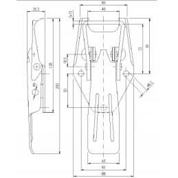 Isothermal box container handle closure