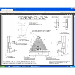 Combined rear lamp, 4-function LED 12 24v, left