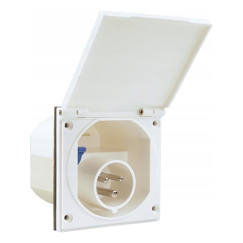 230v camping connection socket for built-in installations