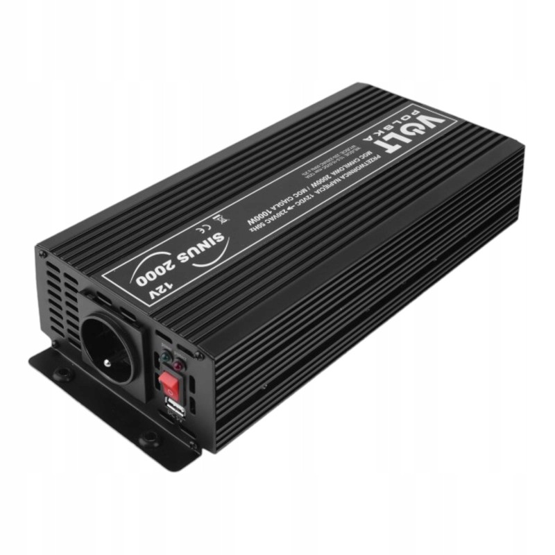 Electronic converter for powering electrical devices sine 12 230