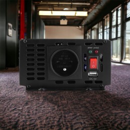 Electronic converter for powering electrical devices sine 12 230