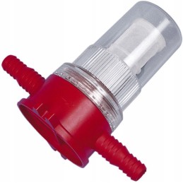 Flow filter with sight glass for Keller 10-12 mm water pump