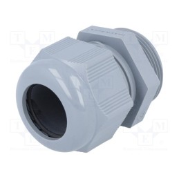 1 pcs x HELUKABEL - HT M32 RAL7001 - Cable gland, M32, 1.5, IP68, polyamide, dark grey, HELUTOP HT-M