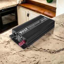 Powerful electronic sine wave converter for powering electrical devices