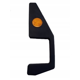 Steel bumper cover, right, Wielton