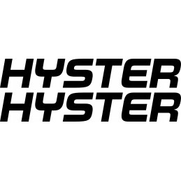Hyster stroller stickers, 2 pieces, 45 cm