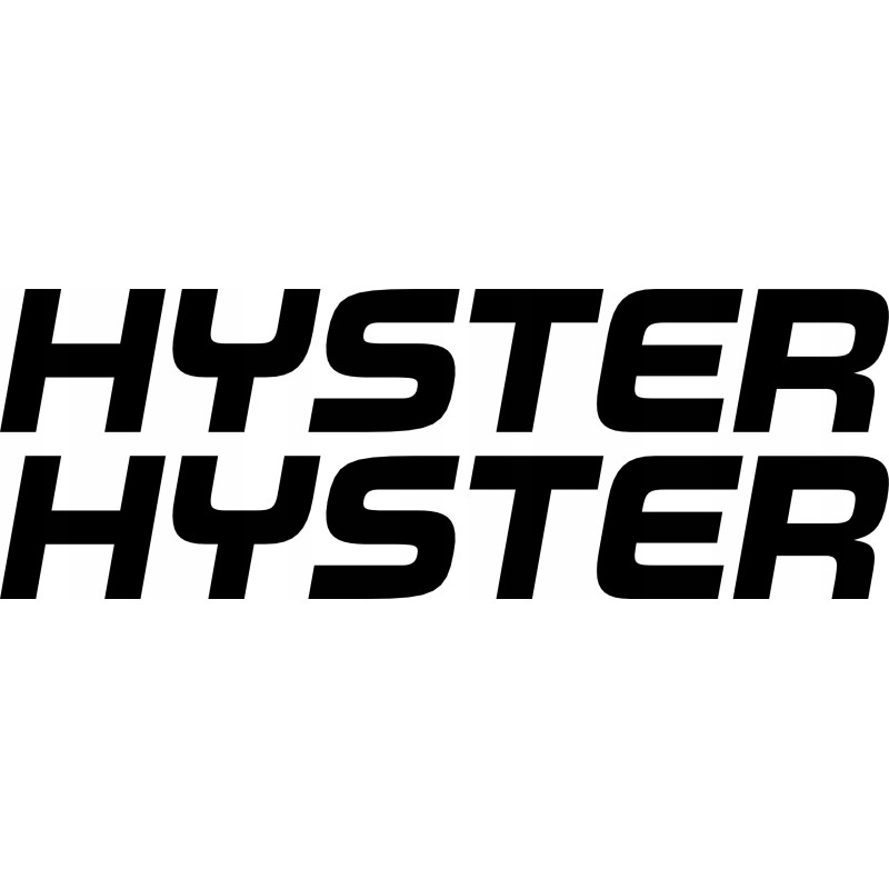Hyster stroller stickers, 2 pieces, 45 cm