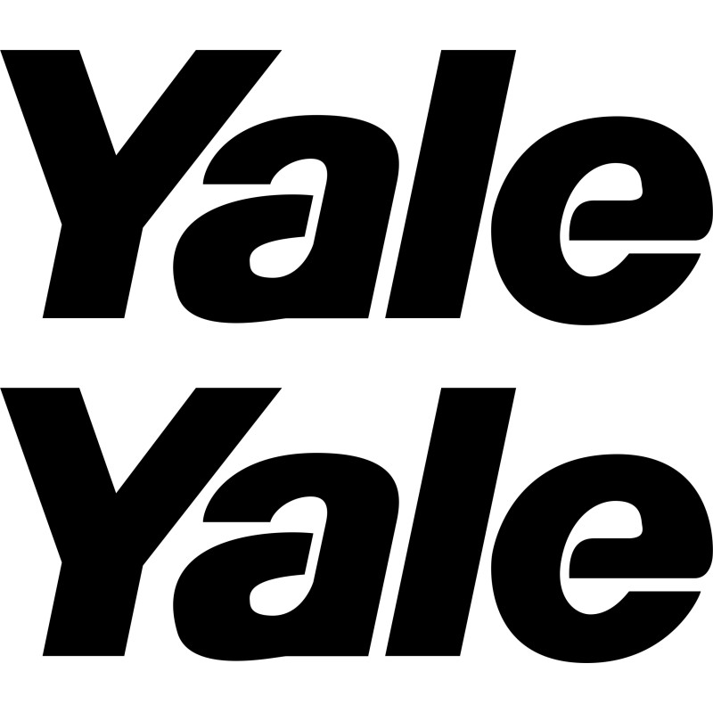 Yale stroller stickers, 2 pieces, 40 cm