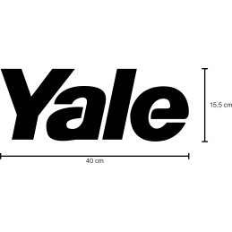 Yale stroller stickers, 2 pieces, 40 cm
