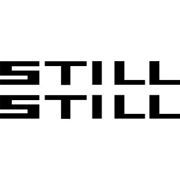 Stickers sticker still strollers, 2 pieces, 45 cm