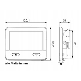 Gas heating boiler truma combi 4 inet x stove