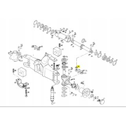 Linde eyepiece bearing cover 0009610431