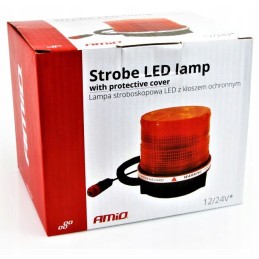 Rooster warning lamp LED strobe 24v amio