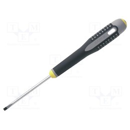 1 pcs x BAHCO - BE-8210 - Screwdriver, slot, 2,5x0,4mm, Blade length: 75mm