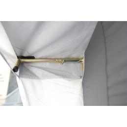 Gusto ng III kitchen tent 200x200 brunner gray