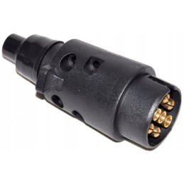 Towbar socket, 7-pin trailer plug