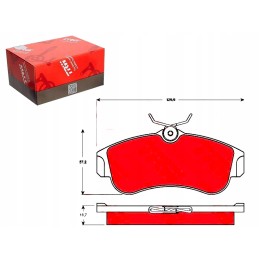 Ham pads nissan p almera primera 1 5 2 0 90