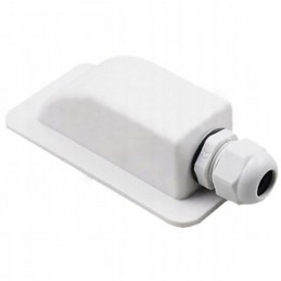 Roof pass-through solar panels