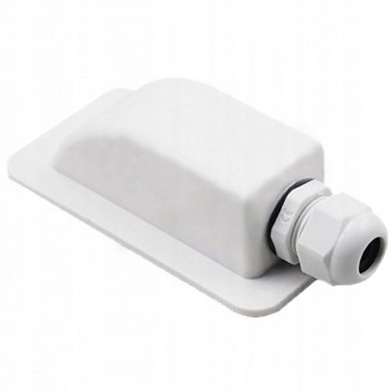 Roof pass-through solar panels