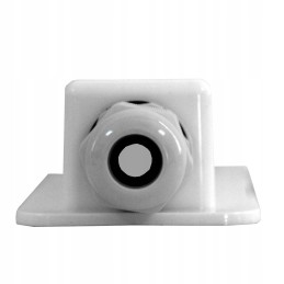 Roof pass-through solar panels