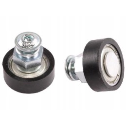 Tarpaulin trolley bearing m6 x fi26 x 9 x 17 plastic