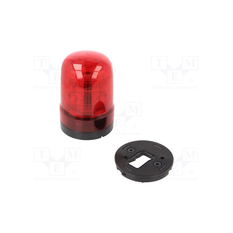 1 pcs x PATLITE - SF10-M1KTN-R - Signaller: lighting, red, SF10, 10÷30VDC, Light source: LED, IP23