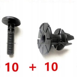 Bmw 5 e60 e61 e64e64 clips push-ins x10 sill strips