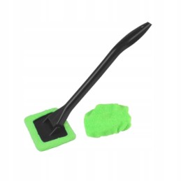 Microfiber window cleaner, long, with handle, cm