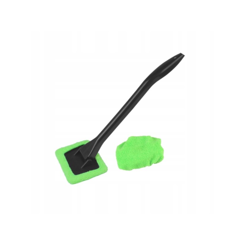 Microfiber window cleaner, long, with handle, cm