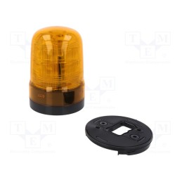 1 pcs x PATLITE - SF10-M2KTN-Y - Signaller: lighting, amber, SF10, 90÷250VAC, Light source: LED