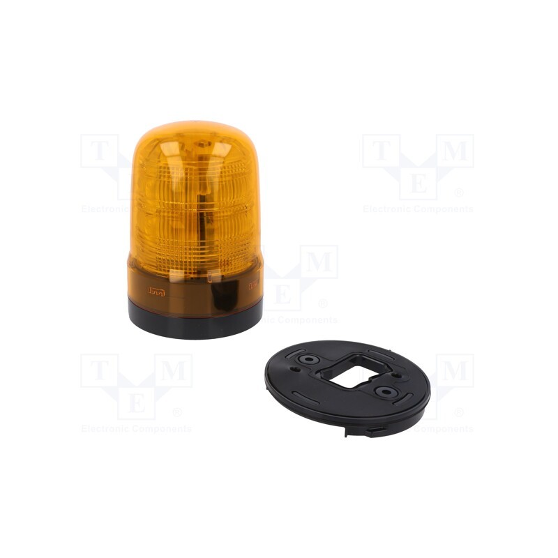 1 pcs x PATLITE - SF10-M2KTN-Y - Signaller: lighting, amber, SF10, 90÷250VAC, Light source: LED