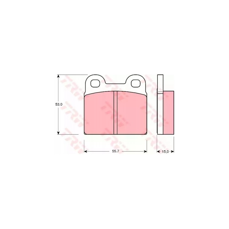 Brake pads vw 1302 1303