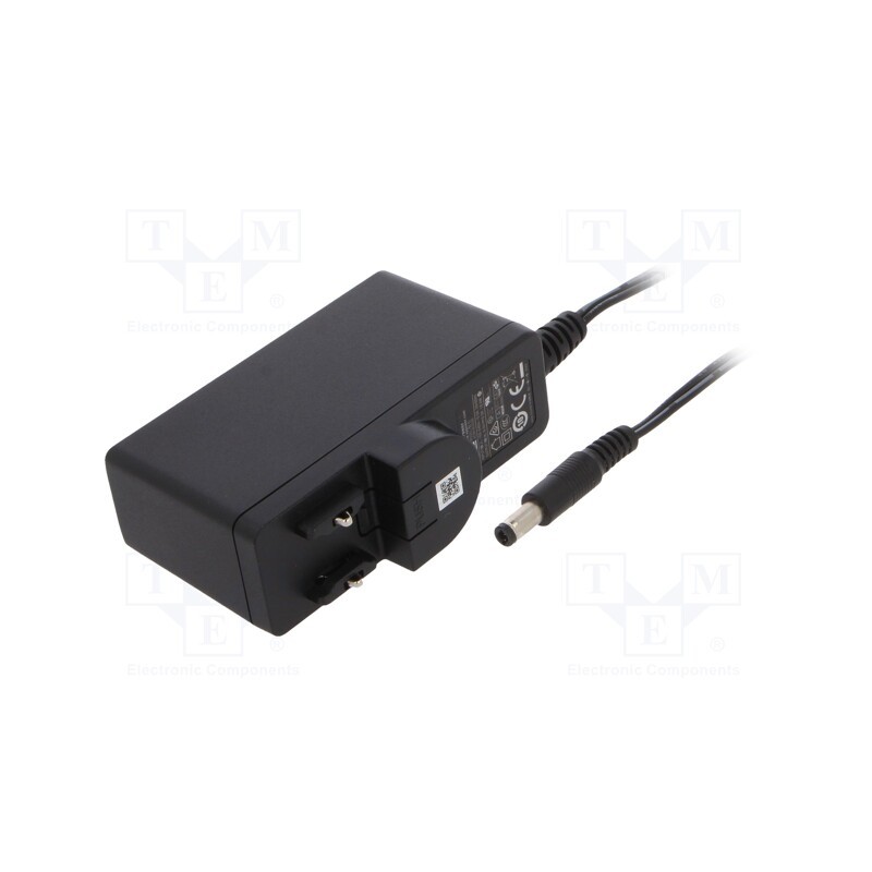 1 pcs x XP POWER - ACM18US09 - Power supply: switched-mode, plug, 9VDC, 2A, 18W, Plug: none, 86.7%