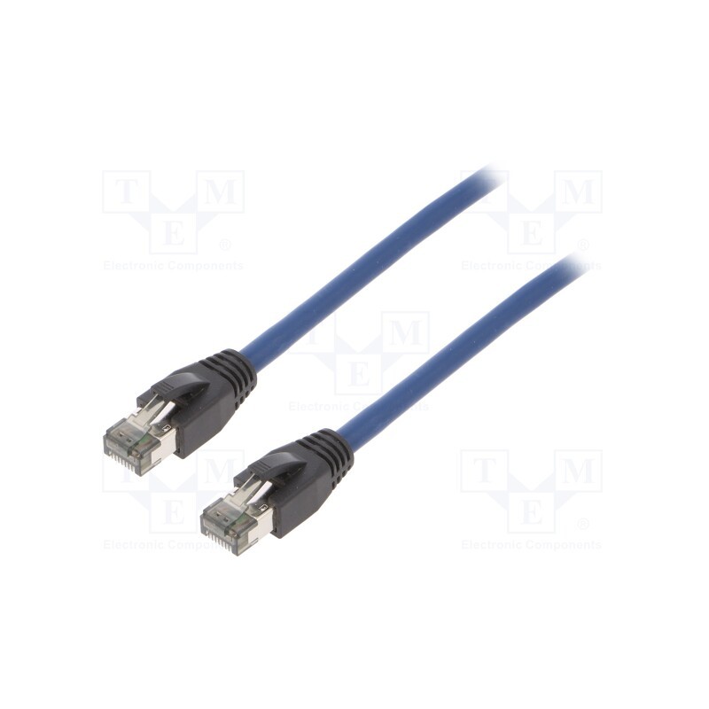 1 pcs x LOGILINK - CQ8066S - Patch cord, S/FTP, Cat 8.1, stranded, Cu, LSZH, blue, 3m, 26AWG
