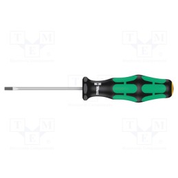 1 pcs x WERA - 5110000001 - Screwdriver, slot, 2,5x0,4mm, Blade length: 60mm