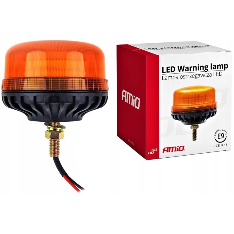 Rooster LED warning lamp with approval 12 24v