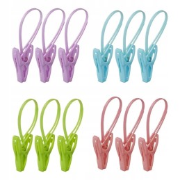 Clothespins, clothespin, set of 12, for a pipe