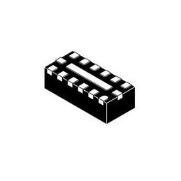 1 pcs : NUF6401MNT1G - ESD Suppressors / TVS Diodes 6 Channel EMI Pi Filter w/ESD