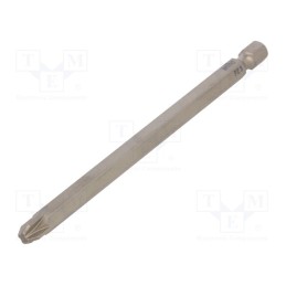 1 pcs x WIHA - 23223 - Screwdriver bit, Pozidriv®, PZ3, Overall len: 110mm, PROFESSIONAL