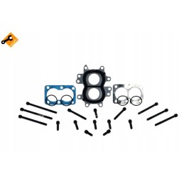 Exhaust gas recirculation 820mm x 48mm x 93mm tubes only insert selected according to