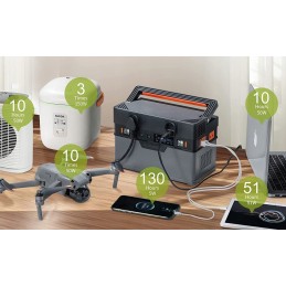 Power storage emergency power supply 164000mah 700w