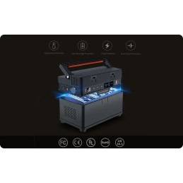 Power storage emergency power supply 164000mah 700w