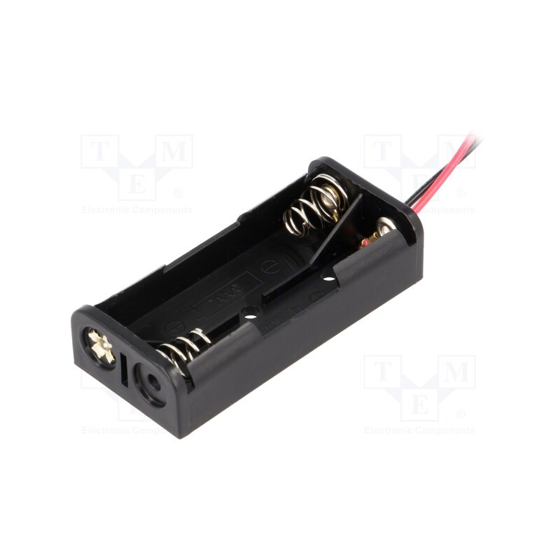 1 pcs x KEYSTONE - 2469 - Holder, AAA,R3, Batt.no: 2, on panel, leads 150mm